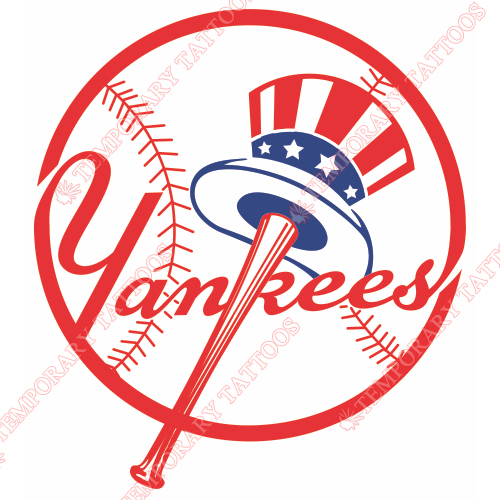 New York Yankees Customize Temporary Tattoos Stickers NO.1771